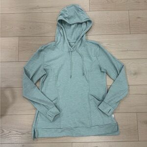 Avalanche Outdoor Supply Company Blue Hooded Sweatshirt